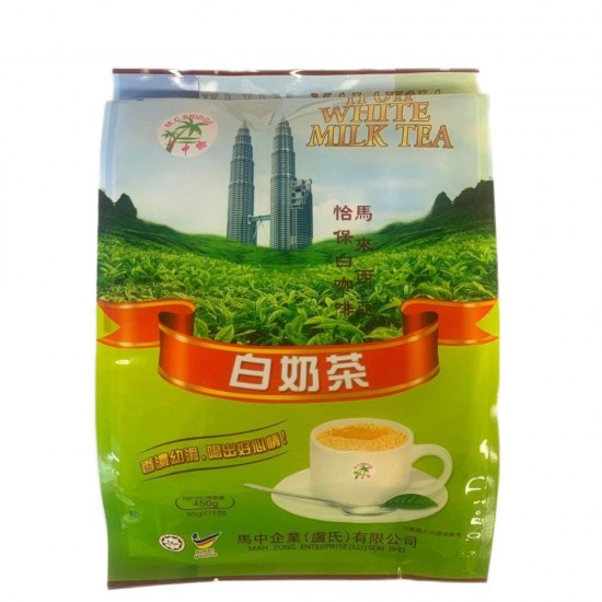 白奶茶丨即沖奶茶丨馬中橋丨15包丨馬來西亞