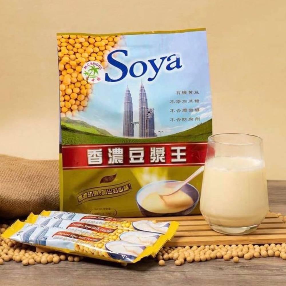 有機黃豆漿丨即沖豆漿丨馬中橋丨12包丨馬來西亞